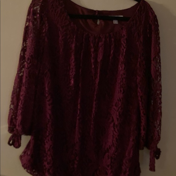 Roz & Ali beautiful shirt size 1x - Picture 2 of 6